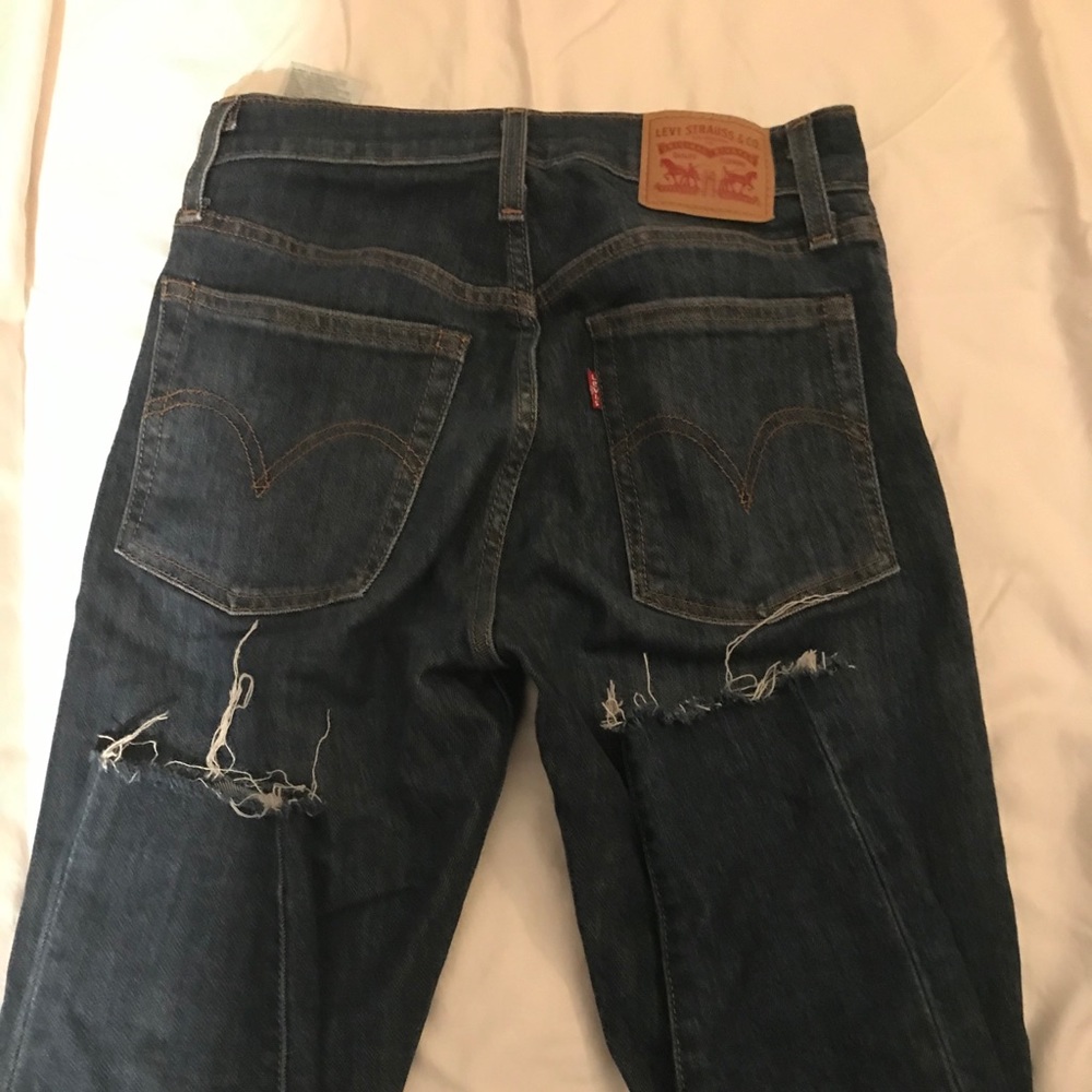 Levi Wedgie skinny jeans